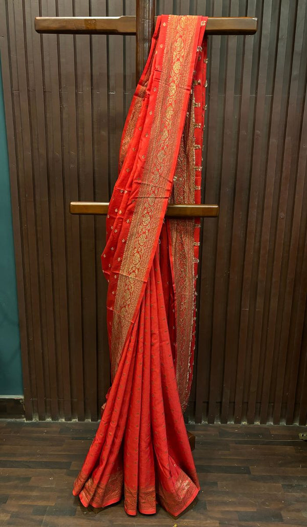 CREPE SILK SAREE 0302259