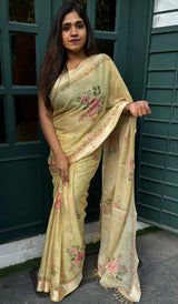 SEMI GEORGETTE SAREE 2602253