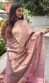 SEMI TISSUE SAREE 0202252