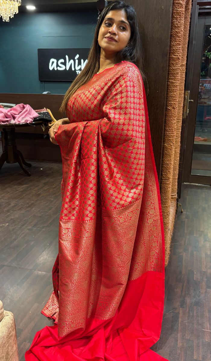 SEMI KATAN SILK SAREE 15112423