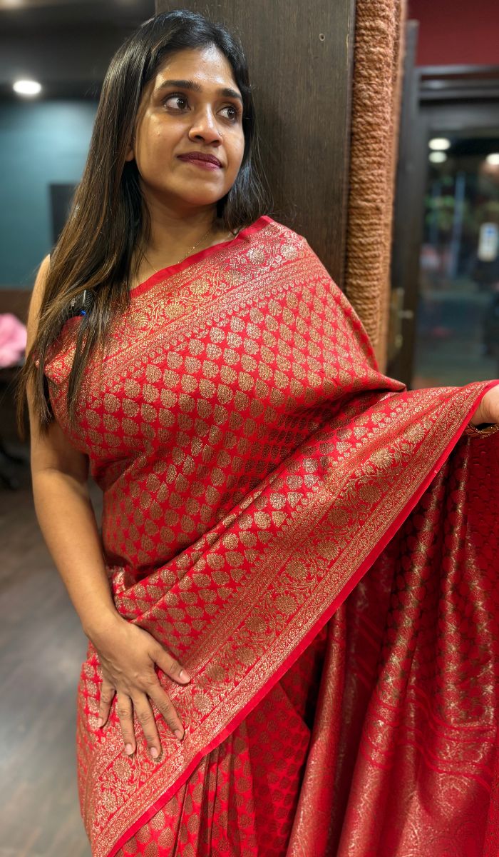 SEMI KATAN SILK SAREE 15112423