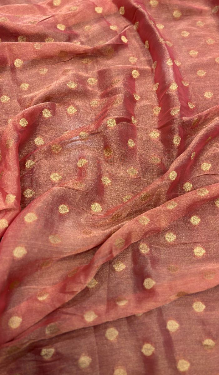 CREPE TISSUE SILK SAREE 05032517