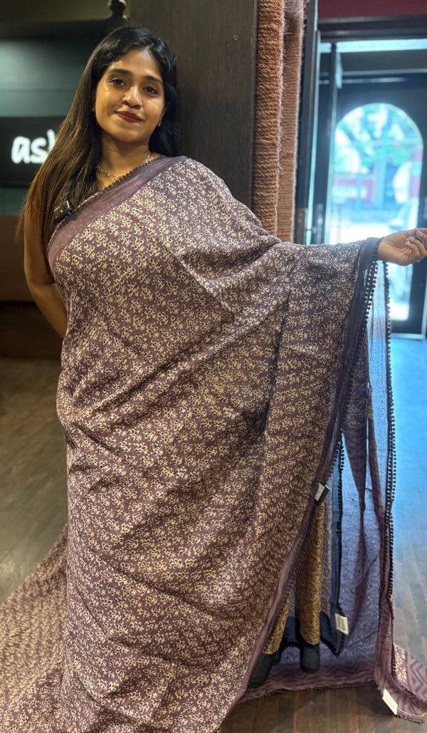 KORA CHANDERI SAREE 09042568