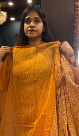 KORA CHANDERI SAREE 09042567