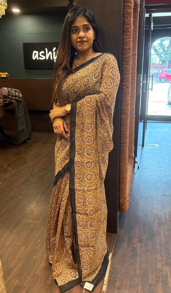 KORA CHANDERI SAREE 09042566