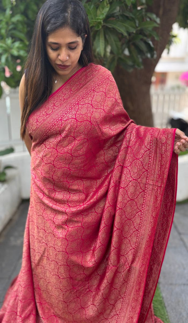 CREPE SILK SAREE 1504256