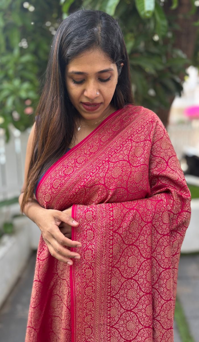 CREPE SILK SAREE 1504256