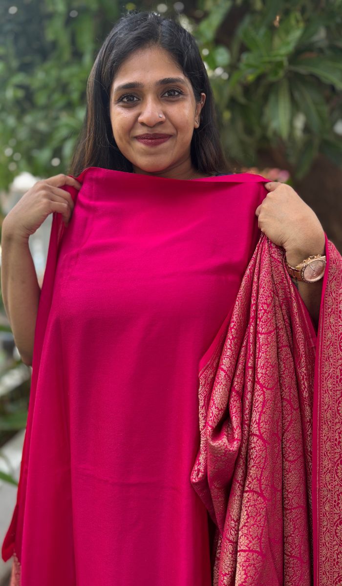 CREPE SILK SAREE 1504256