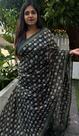 KORA CHANDERI SAREE 09042573