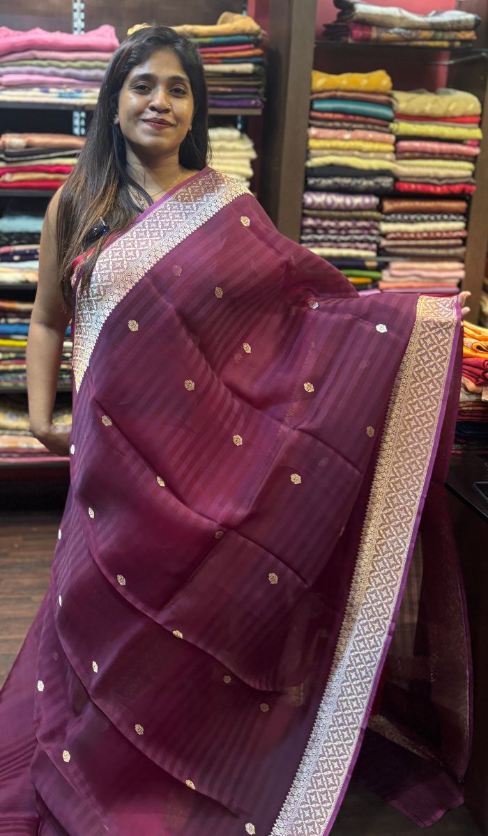 KORA ORGANZA SAREE 16042514