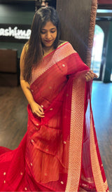 KORA ORGANZA SAREE 16042513