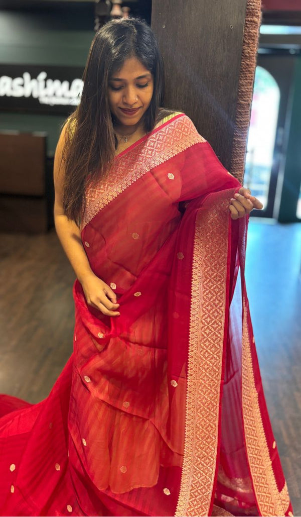 KORA ORGANZA SAREE 16042513