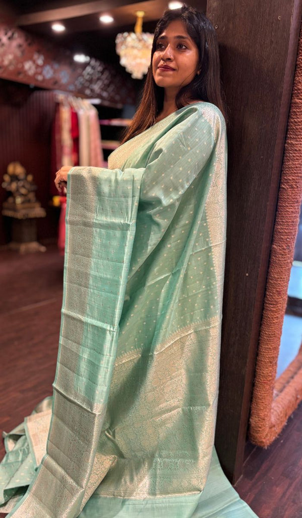 KORA CHINIYA SILK SAREE 09042595