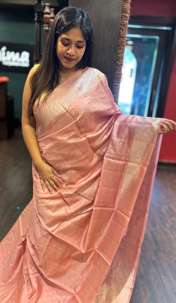 KORA CHINIYA SILK SAREE 09042598