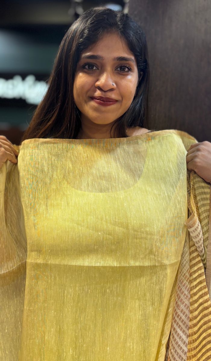 LINEN SAREE 15042527