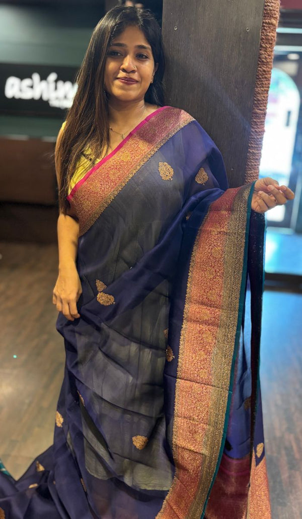 ORGANZA SAREE 16042511