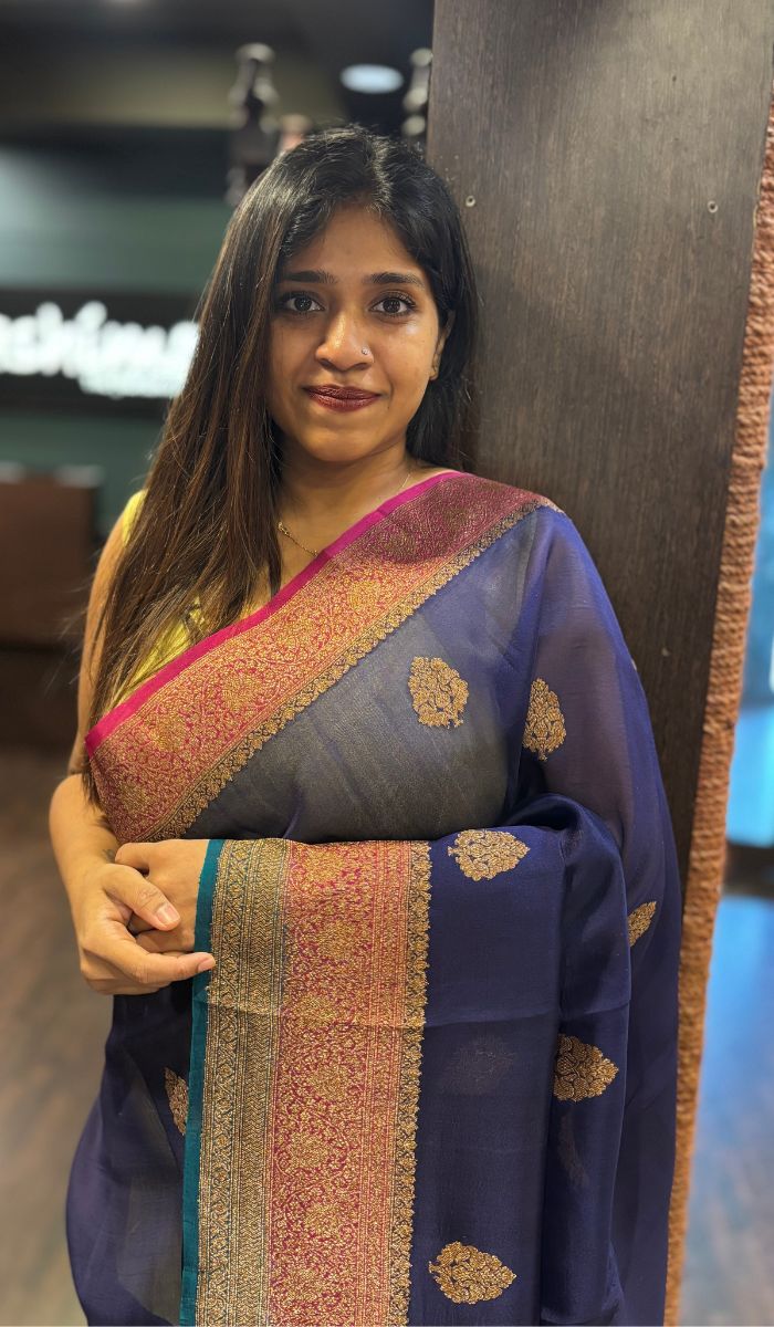 ORGANZA SAREE 16042511