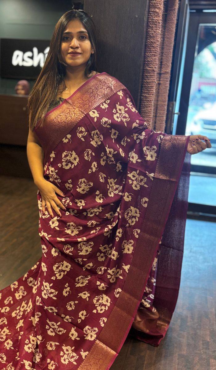 CHANDERI SAREE 01042526