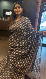 KORA CHANDERI SAREE 09042572