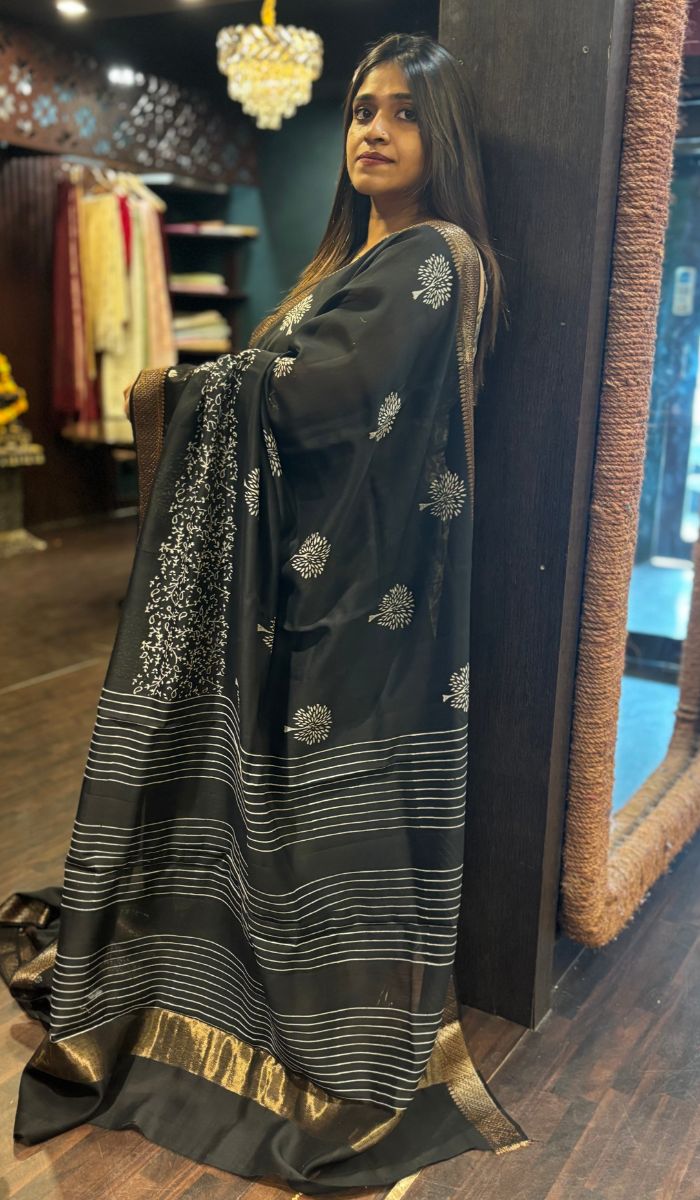 CHANDERI SAREE 12042526