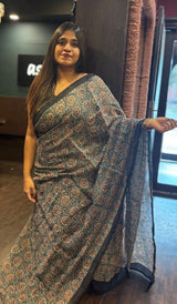 KORA CHANDERI SAREE 09042564