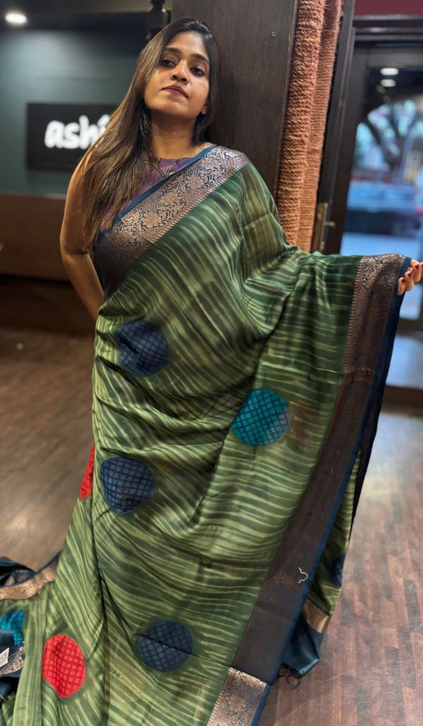 CHANDERI SAREE 09042533
