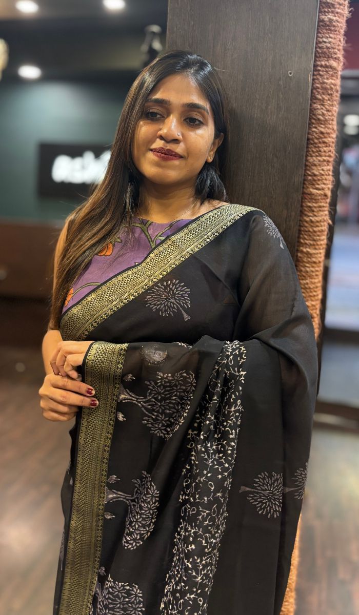 CHANDERI SAREE 08042535