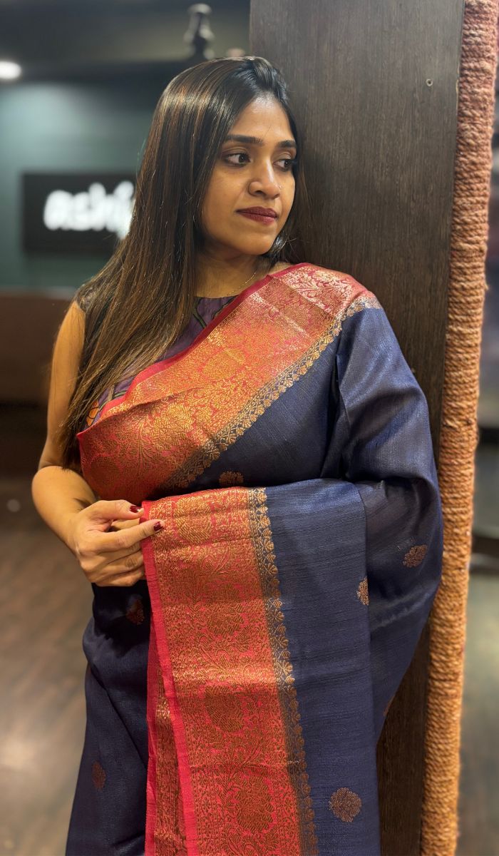 TUSSAR SILK SAREE 09042583