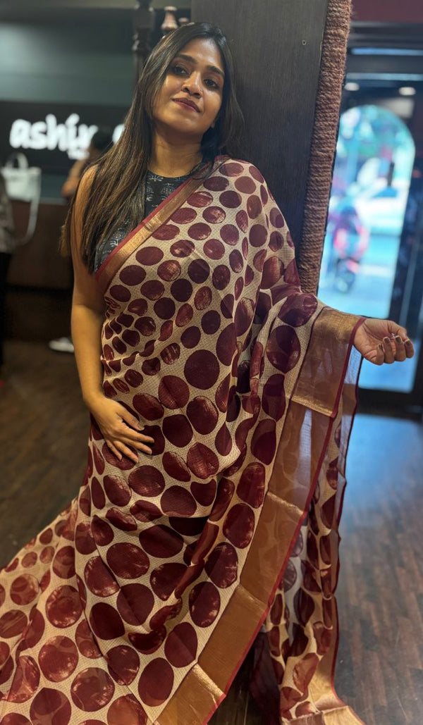 KOTA CHECK SAREE 01042523