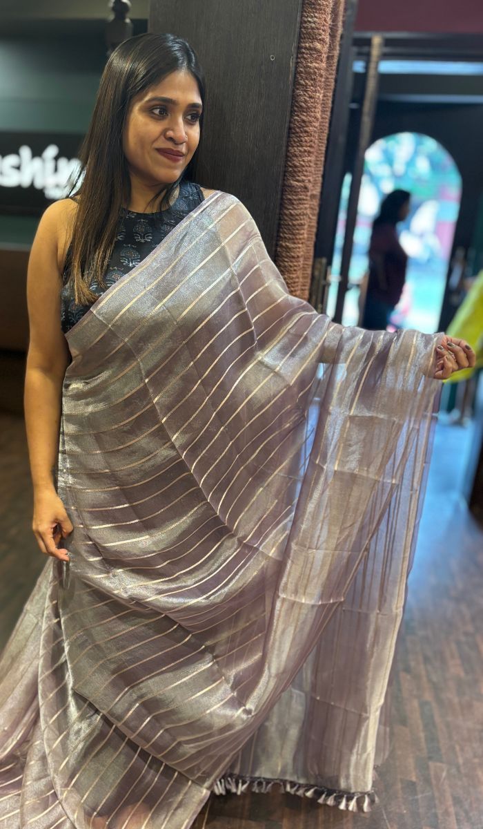 ORGANZA SAREE 19042517