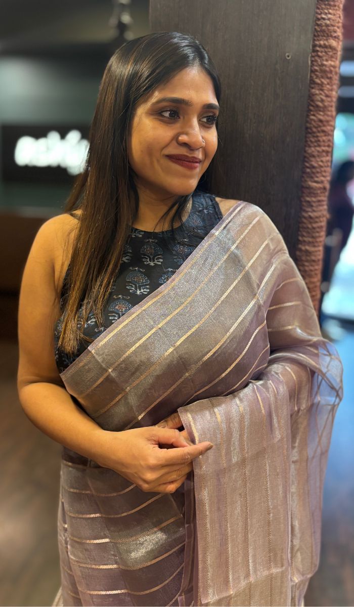 ORGANZA SAREE 19042517