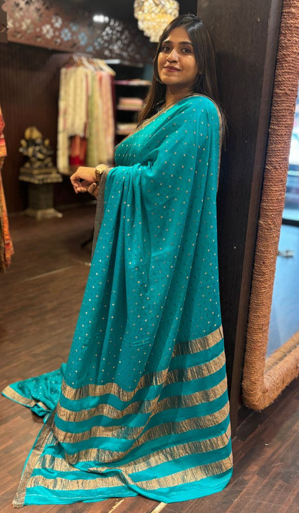 CREPE SILK SAREE 02012318