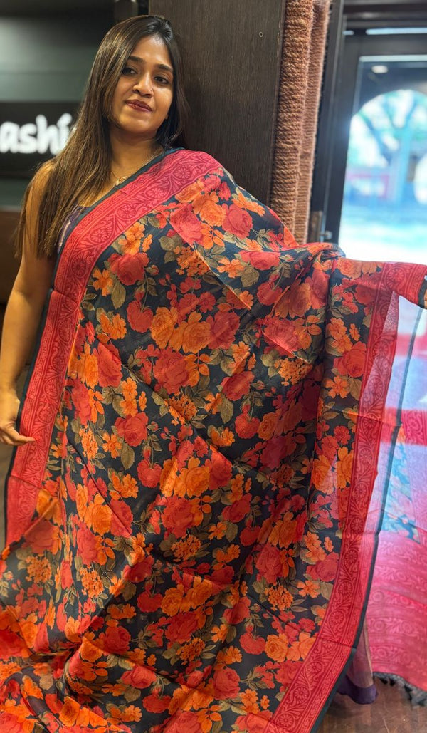 ORGANZA SAREE 08042546