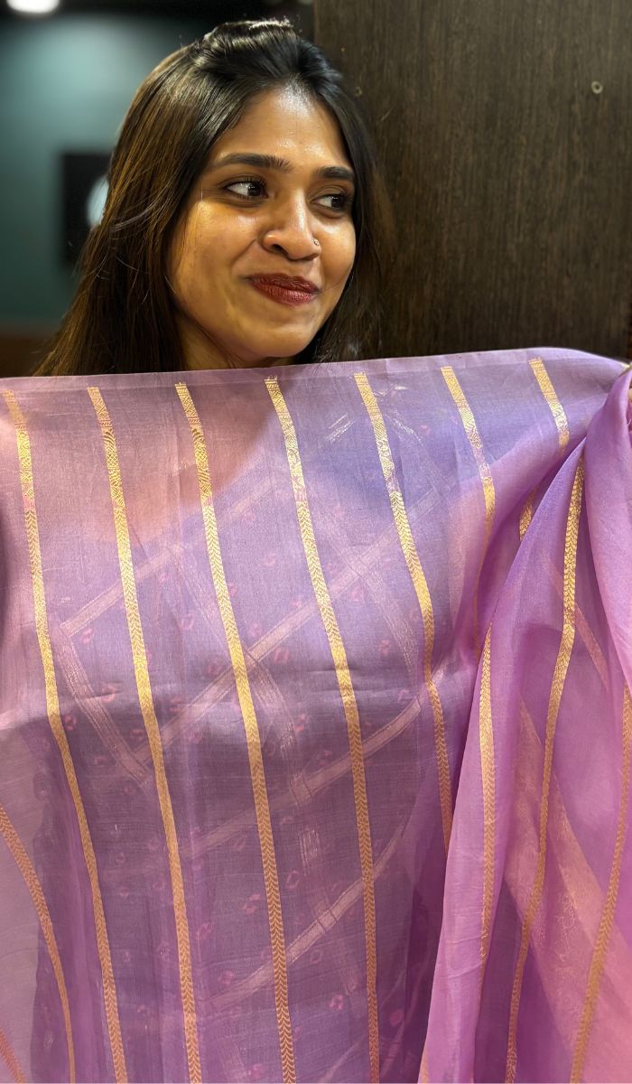 KORA ORGANZA SAREE 0602252