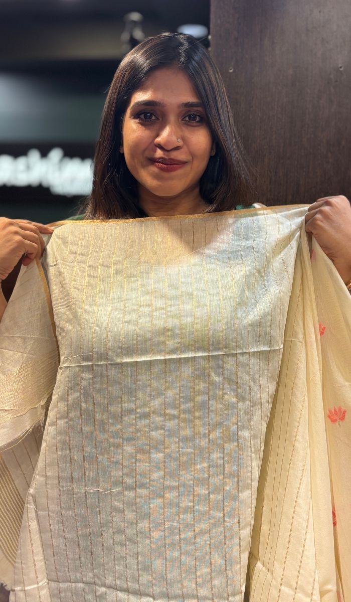 SEMI LINEN SAREE 0505251