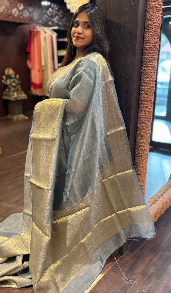 LINEN SAREE 15042531