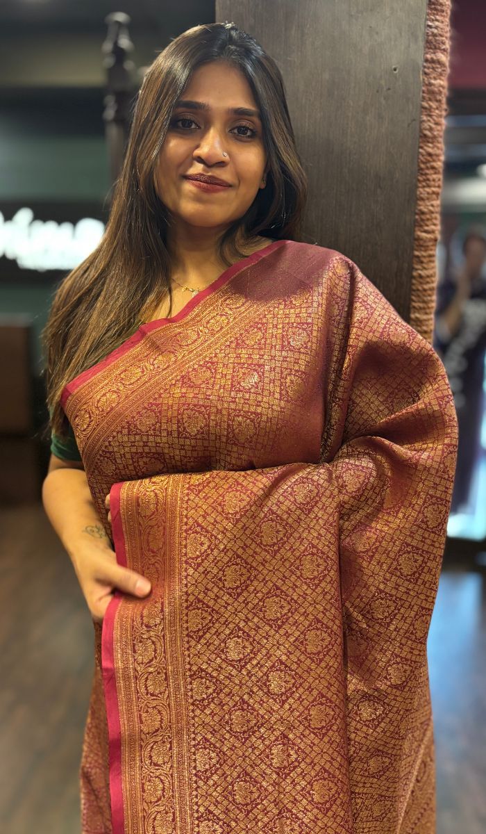 ORGANZA SAREE 15112415