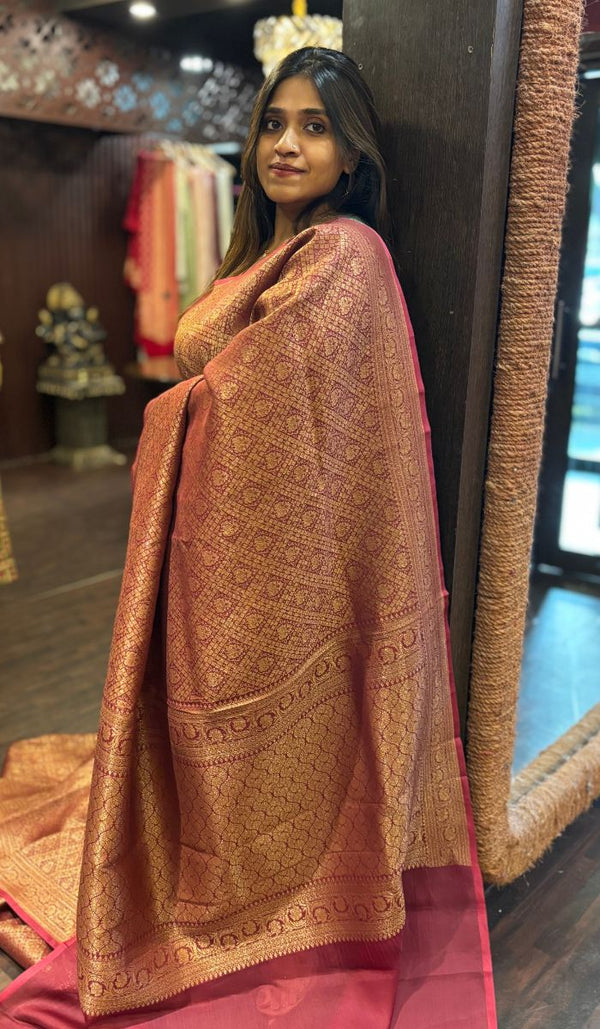 ORGANZA SAREE 15112415