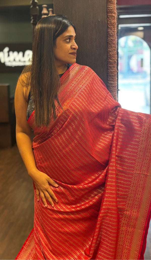 SEMI KATAN SAREE 13012523
