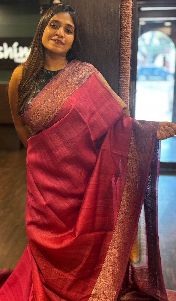 TUSSAR SILK SAREE 02042580