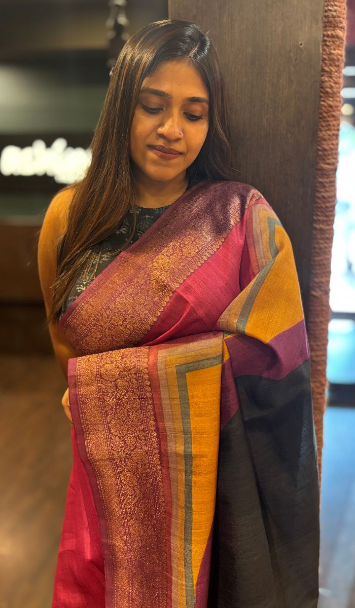 TUSSAR SILK SAREE 02042580