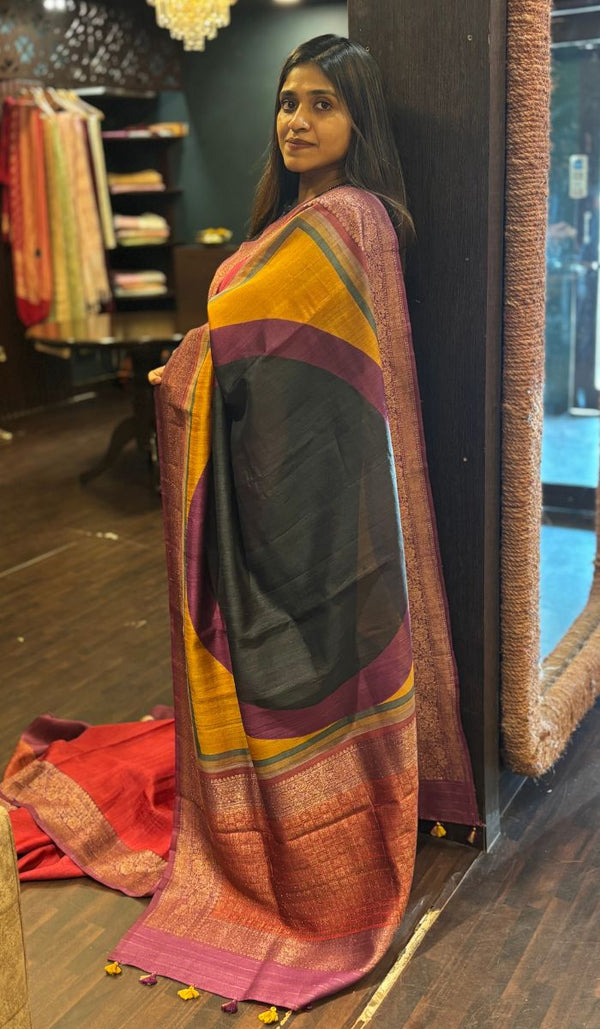 TUSSAR SILK SAREE 02042580