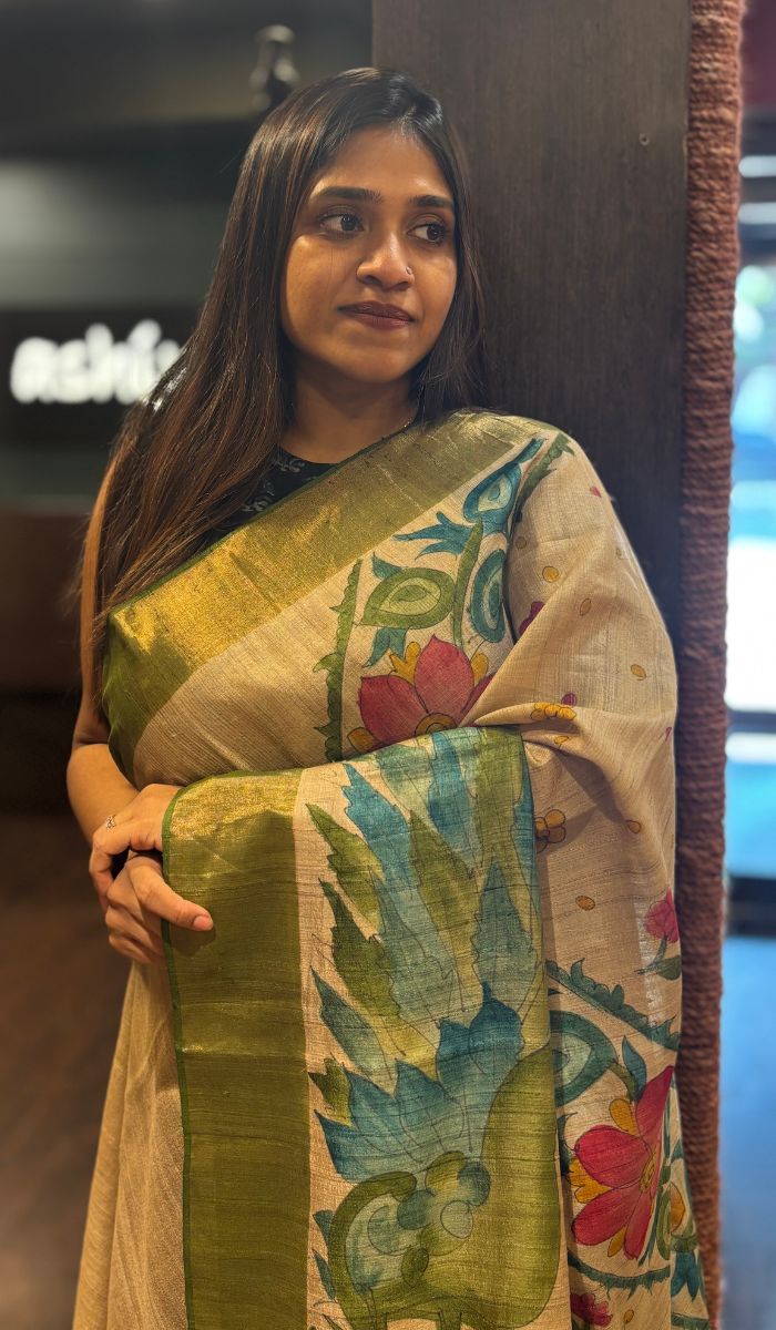 TUSSAR SILK SAREE 02042571
