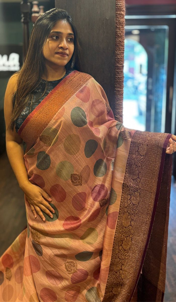 TUSSAR SILK SAREE 02042576