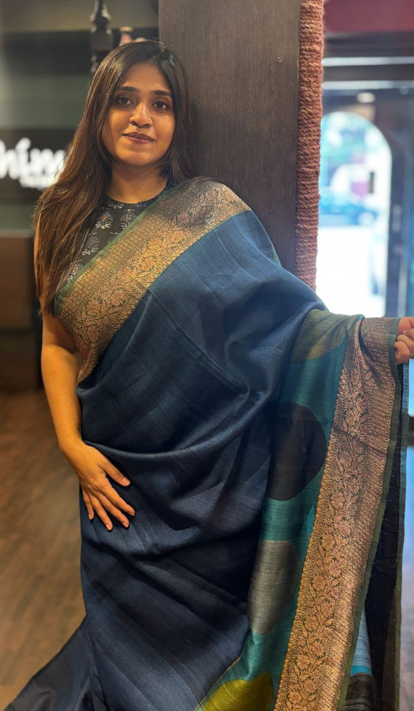 TUSSAR SILK SAREE 02042581