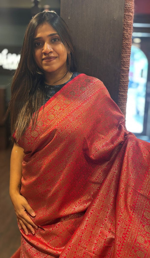SEMI KATAN SILK SAREE 29112411