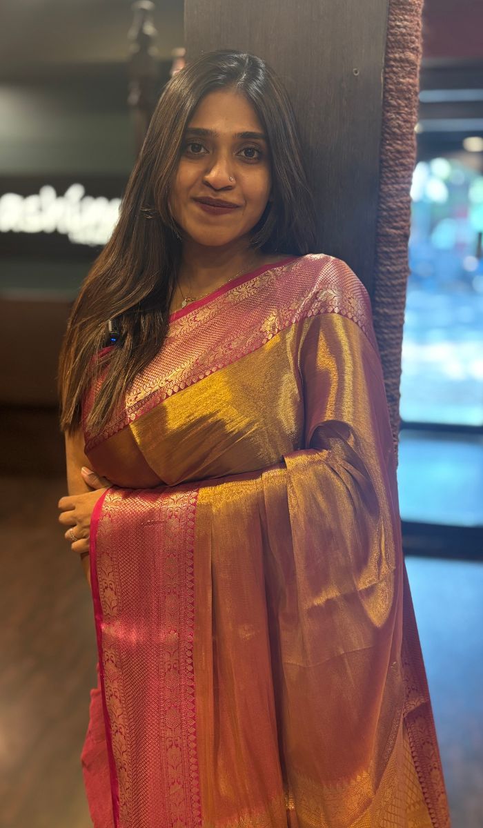 SEMI TISSUE SAREE 0505257