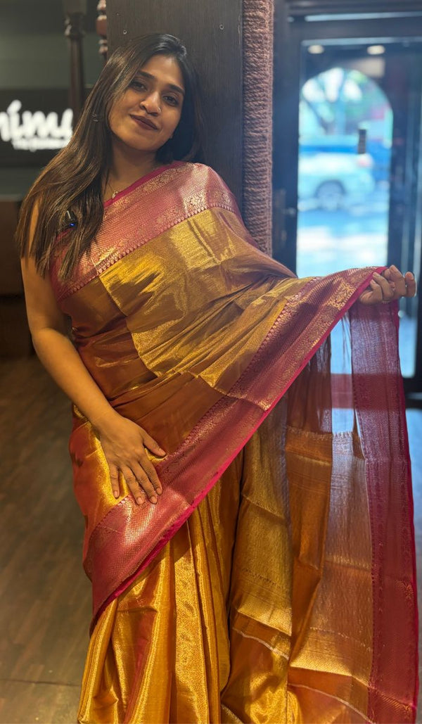 SEMI TISSUE SAREE 0505257