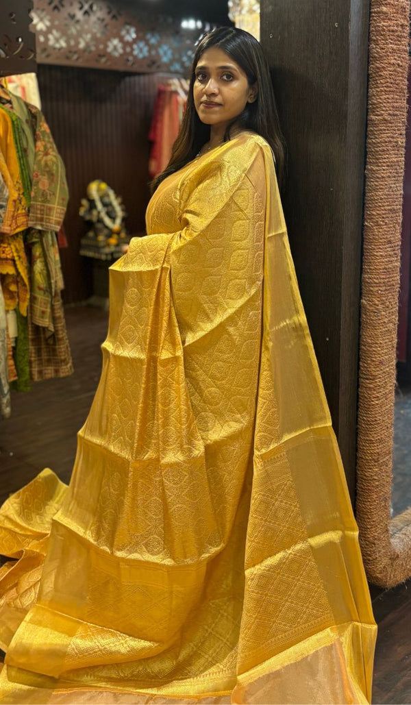 SEMI TISSUE SAREE 02022511