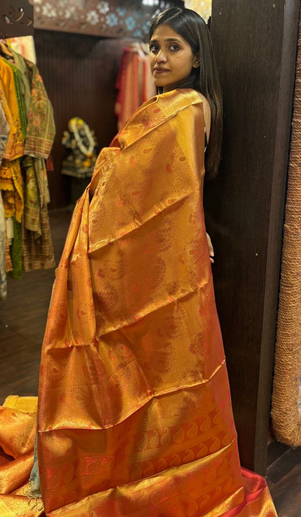 SEMI TISSUE SAREE 1212241
